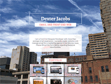 Tablet Screenshot of dexterjacobs.com